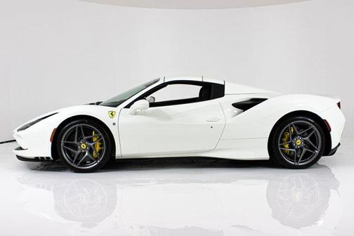 White 2022 Ferrari F8 Spider Base