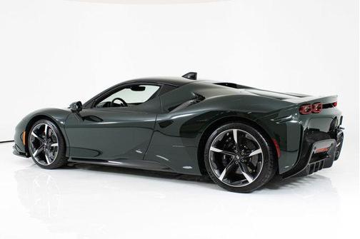 Green 2021 Ferrari SF90 Stradale Base