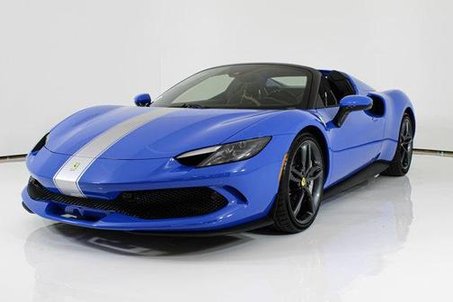 Blue 2024 Ferrari 296 GTS Base