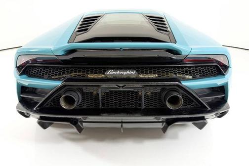 Blue 2021 Lamborghini Huracan EVO Base