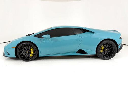 Blue 2021 Lamborghini Huracan EVO Base