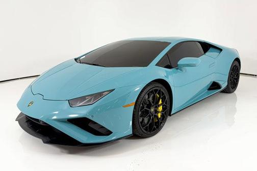 Blue 2021 Lamborghini Huracan EVO Base