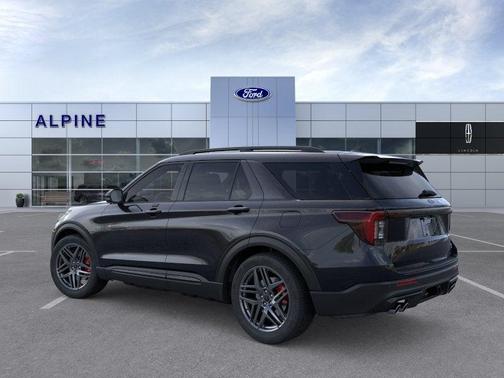 AGATE BLACK METALLIC 2026 Ford Explorer ST