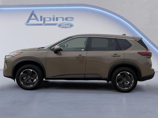 Baja Storm Metallic 2025 Nissan Rogue SV