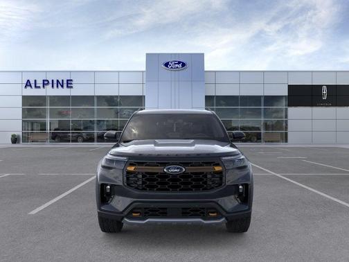 Agate Black Metallic 2026 Ford Explorer Tremor
