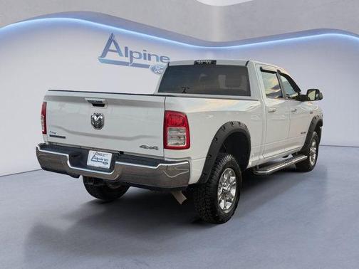 Bright White Clearcoat 2019 RAM 2500 Big Horn Crew Cab 4x4 6'4' Box