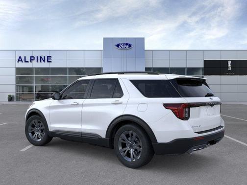 STAR WHITE MET TRI-COAT 2026 Ford Explorer Active