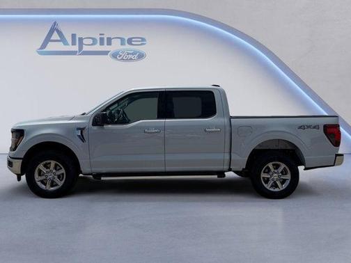 SPACE WHITE METALLIC 2025 Ford F-150 XLT