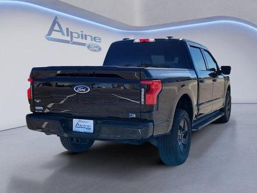 AGATE BLACK METALLIC 2023 Ford F-150 Lightning XLT