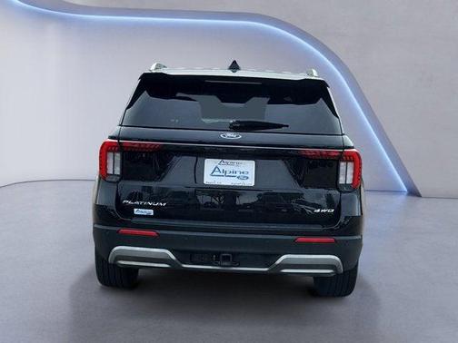 AGATE BLACK METALLIC 2025 Ford Explorer Platinum