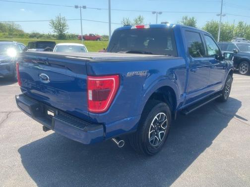 ATLAS BLUE METALLIC 2023 Ford F-150 XLT