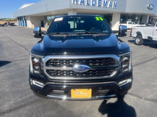 AGATE BLACK METALLIC 2023 Ford F-150 PLATINUM