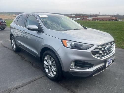 ICONIC SILVER 2024 Ford Edge TITANIUM