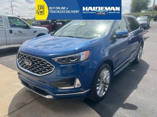 ATLAS BLUE 2024 Ford Edge TITANIUM