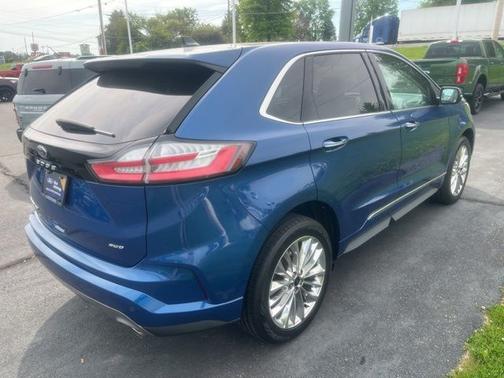 ATLAS BLUE 2024 Ford Edge TITANIUM