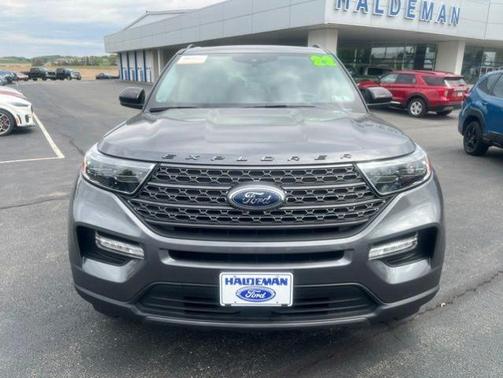 CARBONIZED GRAY METALLIC 2022 Ford Explorer XLT