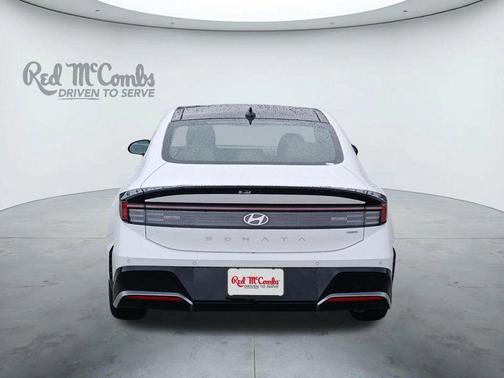 White 2026 Hyundai SONATA Hybrid Limited