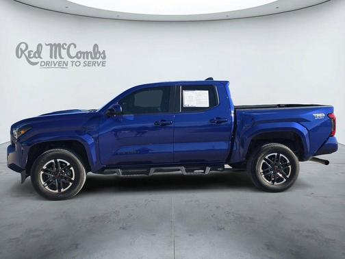 Blue 2024 Toyota Tacoma TRD Sport