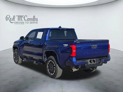 Blue 2024 Toyota Tacoma TRD Sport