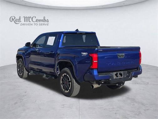 Blue 2024 Toyota Tacoma TRD Sport