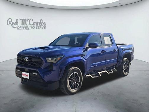 Blue 2024 Toyota Tacoma TRD Sport