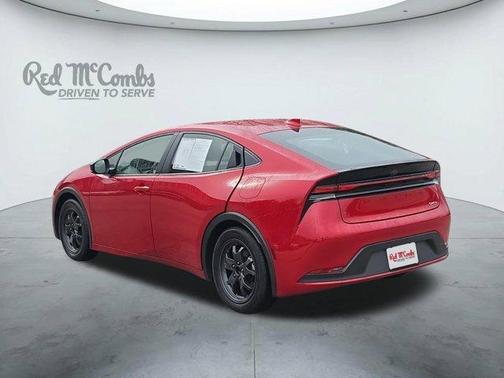 Red 2025 Toyota Prius LE