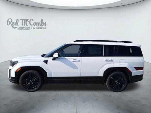 White 2026 Hyundai SANTA FE HEV Calligraphy