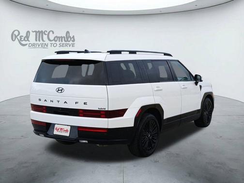 White 2026 Hyundai SANTA FE HEV Calligraphy