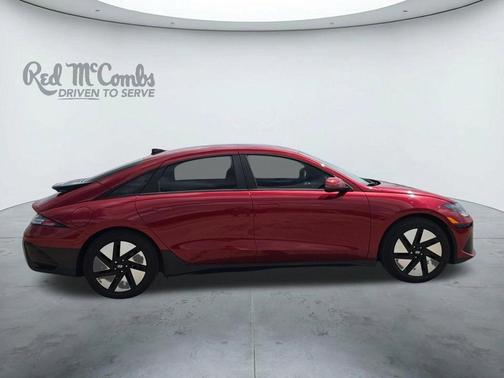 Red 2024 Hyundai IONIQ 6 SE