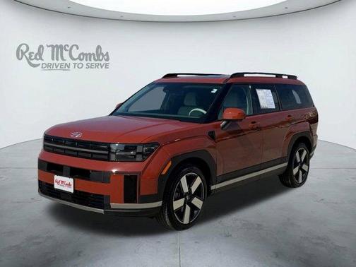 Orange 2025 Hyundai SANTA FE HEV Limited