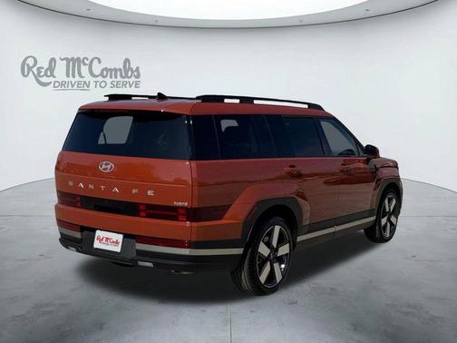 Orange 2025 Hyundai SANTA FE HEV Limited