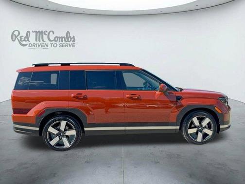 Orange 2025 Hyundai SANTA FE HEV Limited