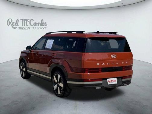 Orange 2025 Hyundai SANTA FE HEV Limited