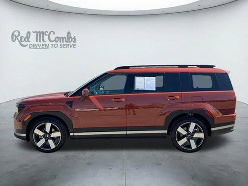 Orange 2025 Hyundai SANTA FE HEV Limited