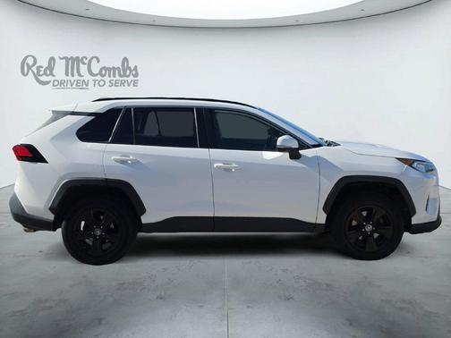 Super White 2019 Toyota RAV4 XLE
