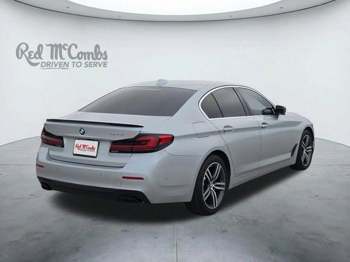 Glacier Silver Metallic 2021 BMW 530 i