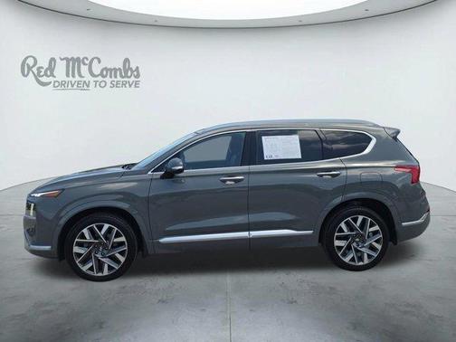 Gray 2022 Hyundai SANTA FE Calligraphy