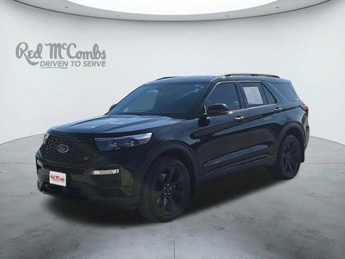 Black Metallic 2022 Ford Explorer ST