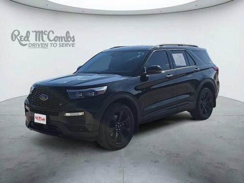 Black Metallic 2022 Ford Explorer ST