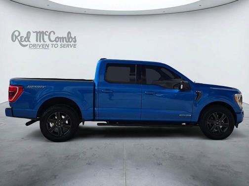 Blue Metallic 2021 Ford F-150 XLT