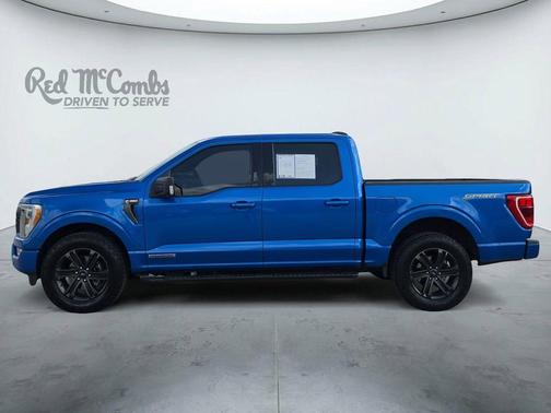 Blue Metallic 2021 Ford F-150 XLT
