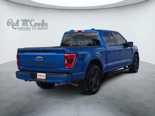 Blue Metallic 2021 Ford F-150 XLT