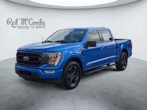 Blue Metallic 2021 Ford F-150 XLT