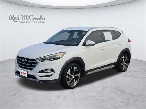 Dazzling White 2017 Hyundai TUCSON Sport