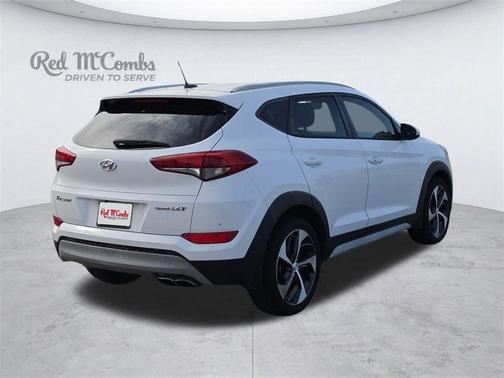 Dazzling White 2017 Hyundai TUCSON Sport