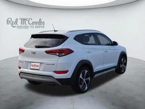 Dazzling White 2017 Hyundai TUCSON Sport