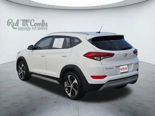 Dazzling White 2017 Hyundai TUCSON Sport