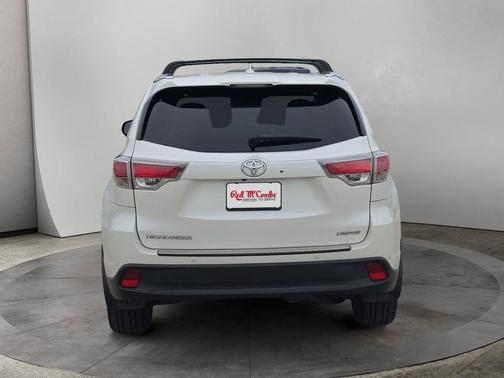 Blizzard Pearl 2016 Toyota Highlander Limited Platinum
