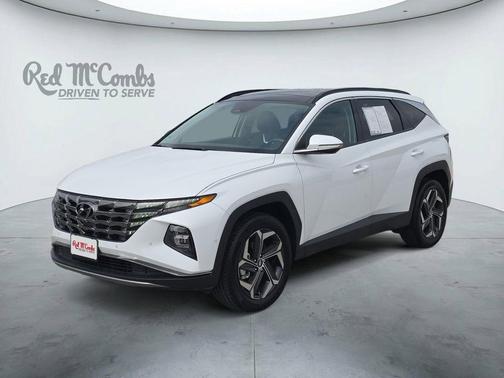 White Pearl 2023 Hyundai TUCSON Hybrid Limited