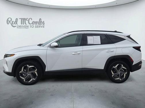 White Pearl 2023 Hyundai TUCSON Hybrid Limited